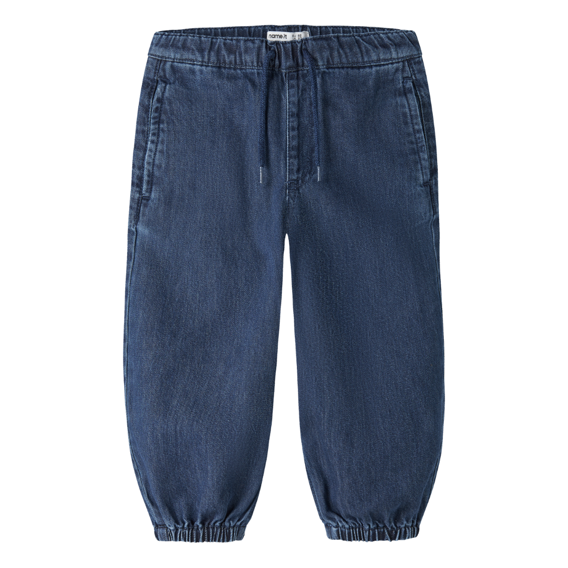Name It - Bukse Ben Barrel Dark Blue Denim