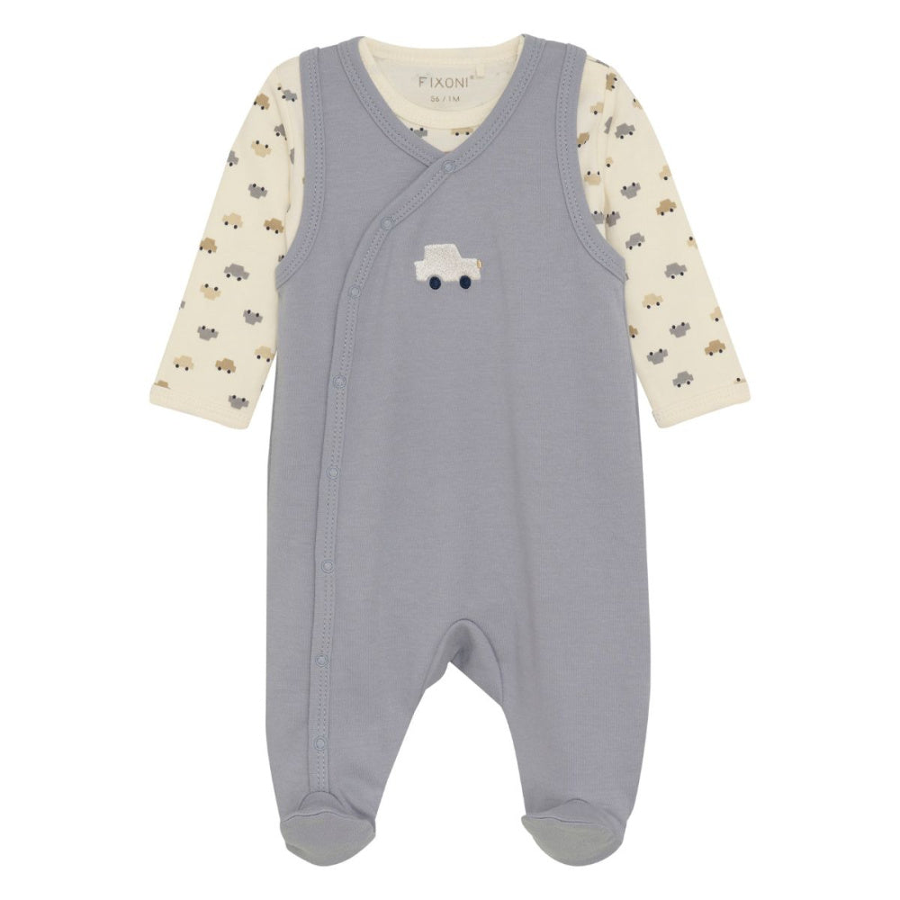 Fixoni - Babysett Body og Sparkebukse Weathervane