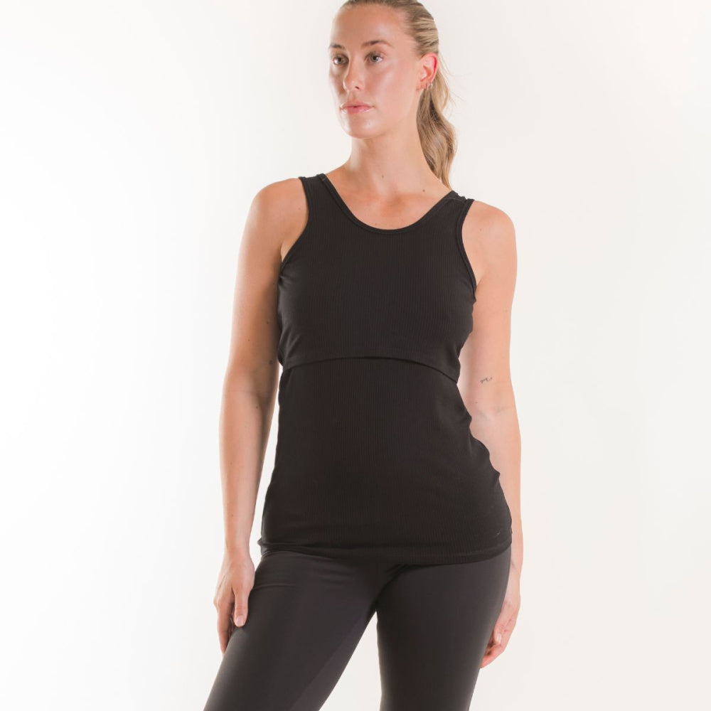 Boob - Ammesinglet Ribb Sort