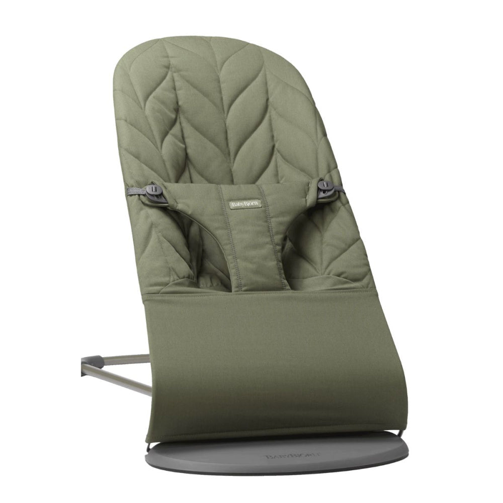 BabyBjörn - Vippestol Bliss Quilt Mørk Grønn - Guttelus
