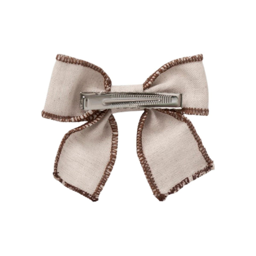 Lil'Atelier - Hårsløyfe Rimaja Oxford Tan