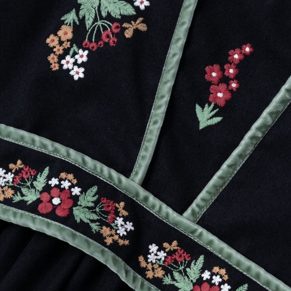 Name It - Festdrakt / Bunad - Dark Sapphire/ Hedge Green