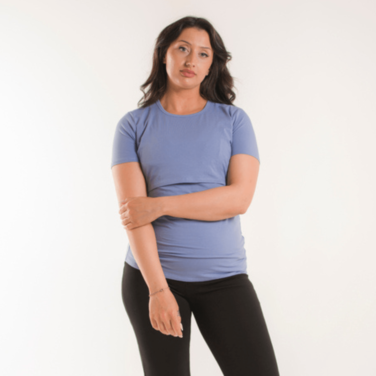 Boob - Gravid- og Amme T-skjorte Essential Pale Blue - Guttelus.no