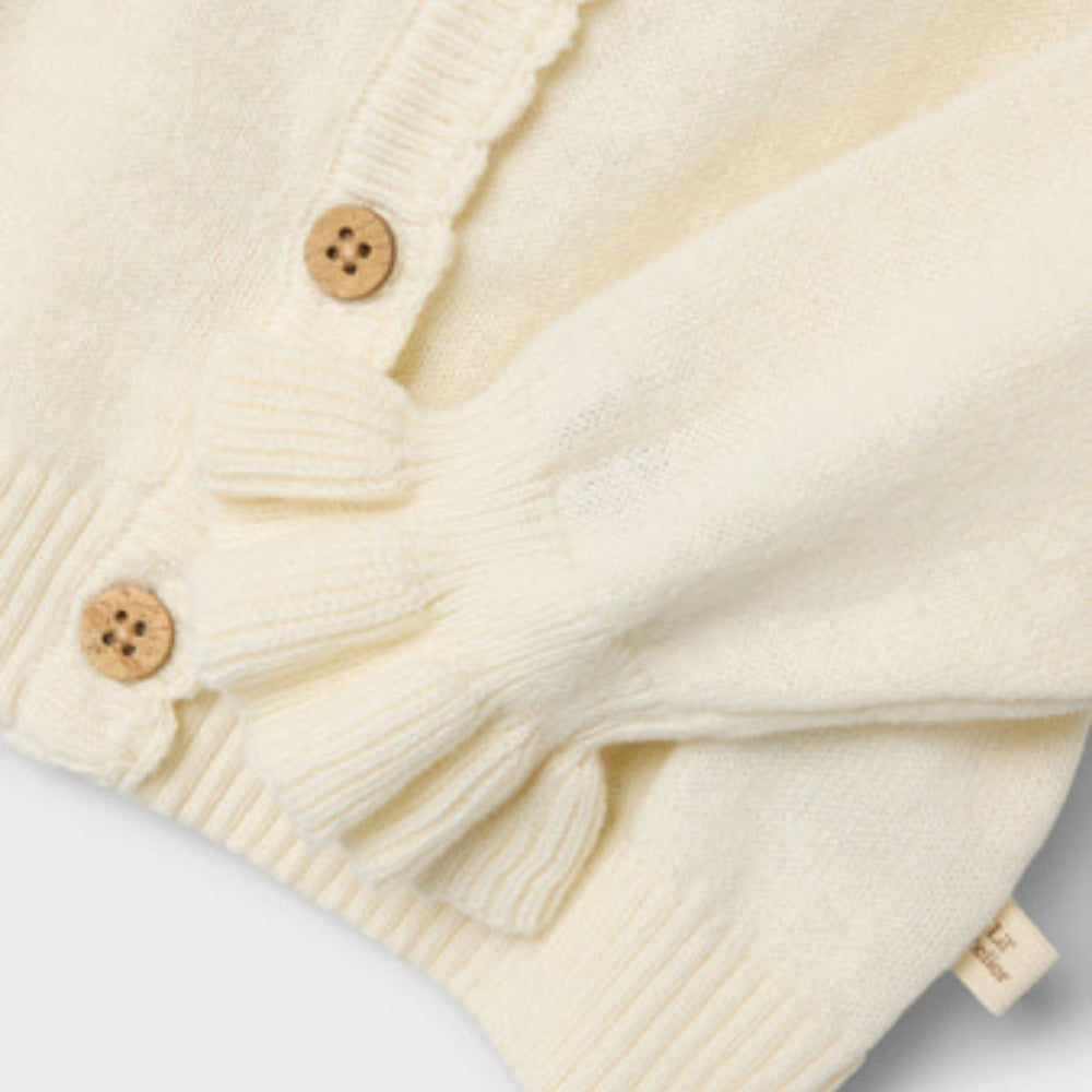 Lil'Atelier - Cardigan Baby Fauci Knit Coconut Milk