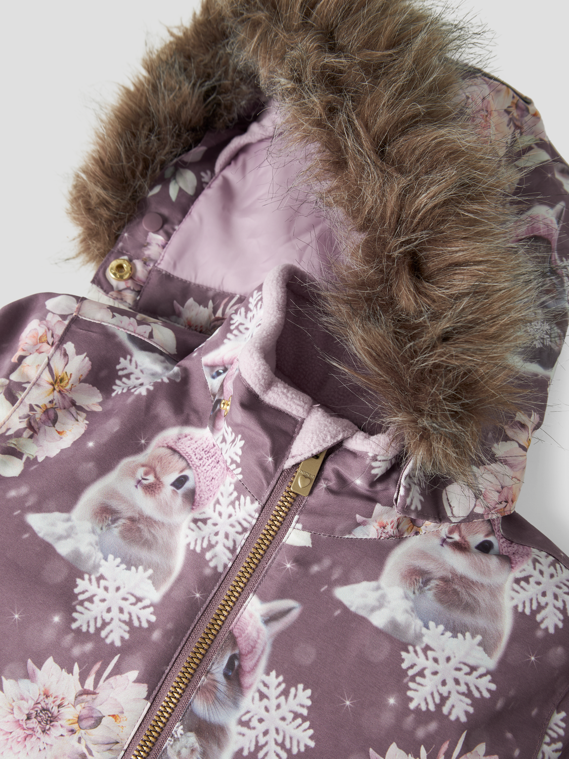 Name It - Vinterdress Snow10 Grape Shake