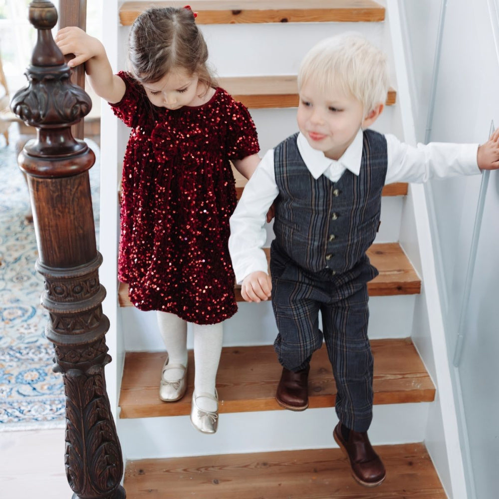 Hust and Claire - Chinos Tage Check Grey Blend