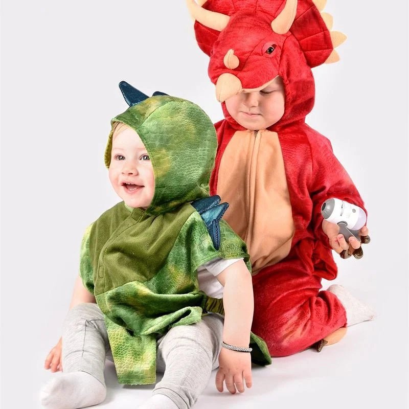 Den Goda Fen - Kostyme Dino Kappe 1-4 år - Guttelus