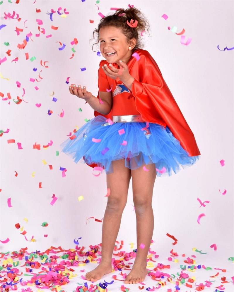 Den Goda Fen - Kostyme Super Wondergirl - Guttelus