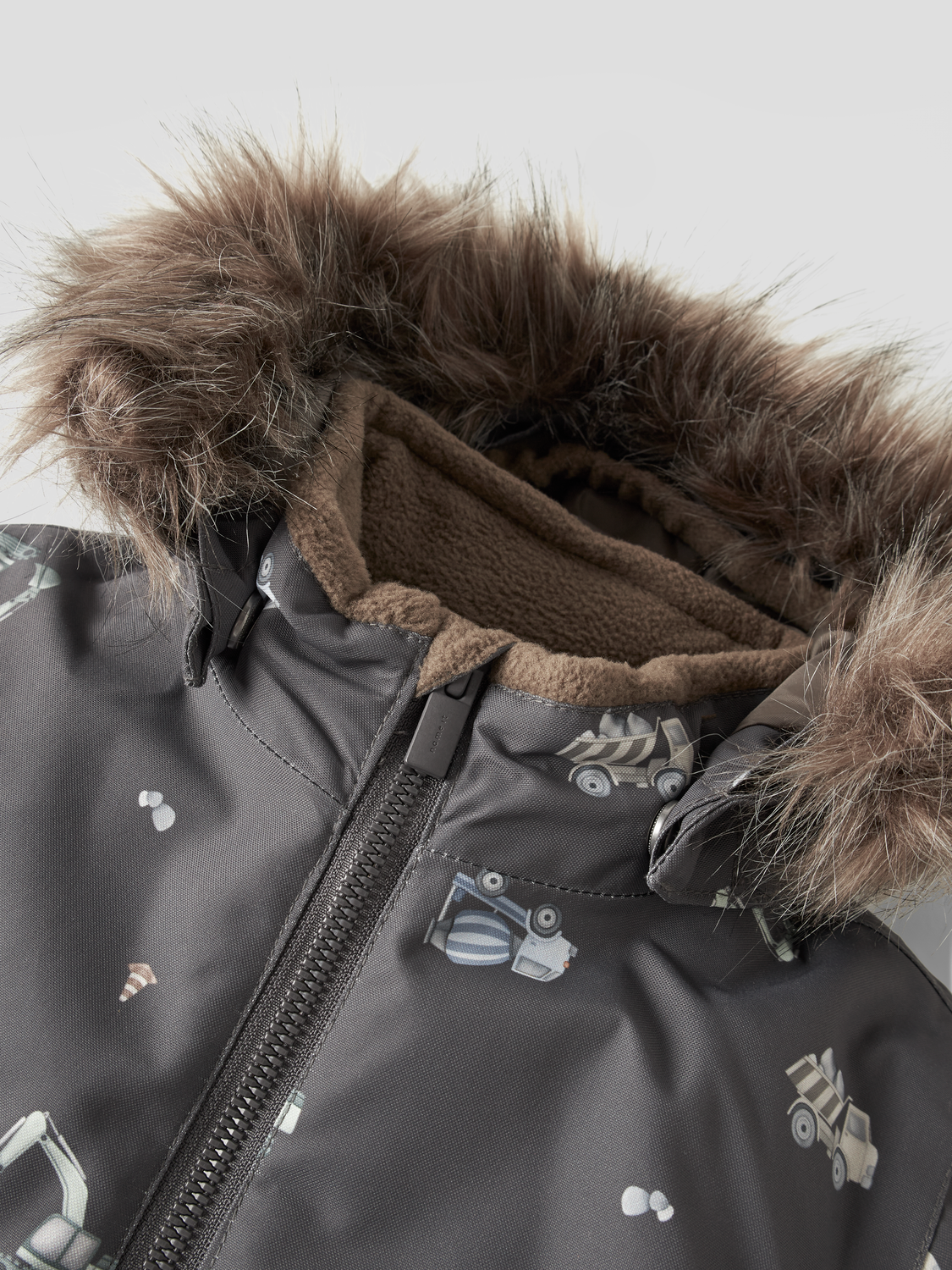 Name It - Vinterdress Snow10 Blackened Pearl