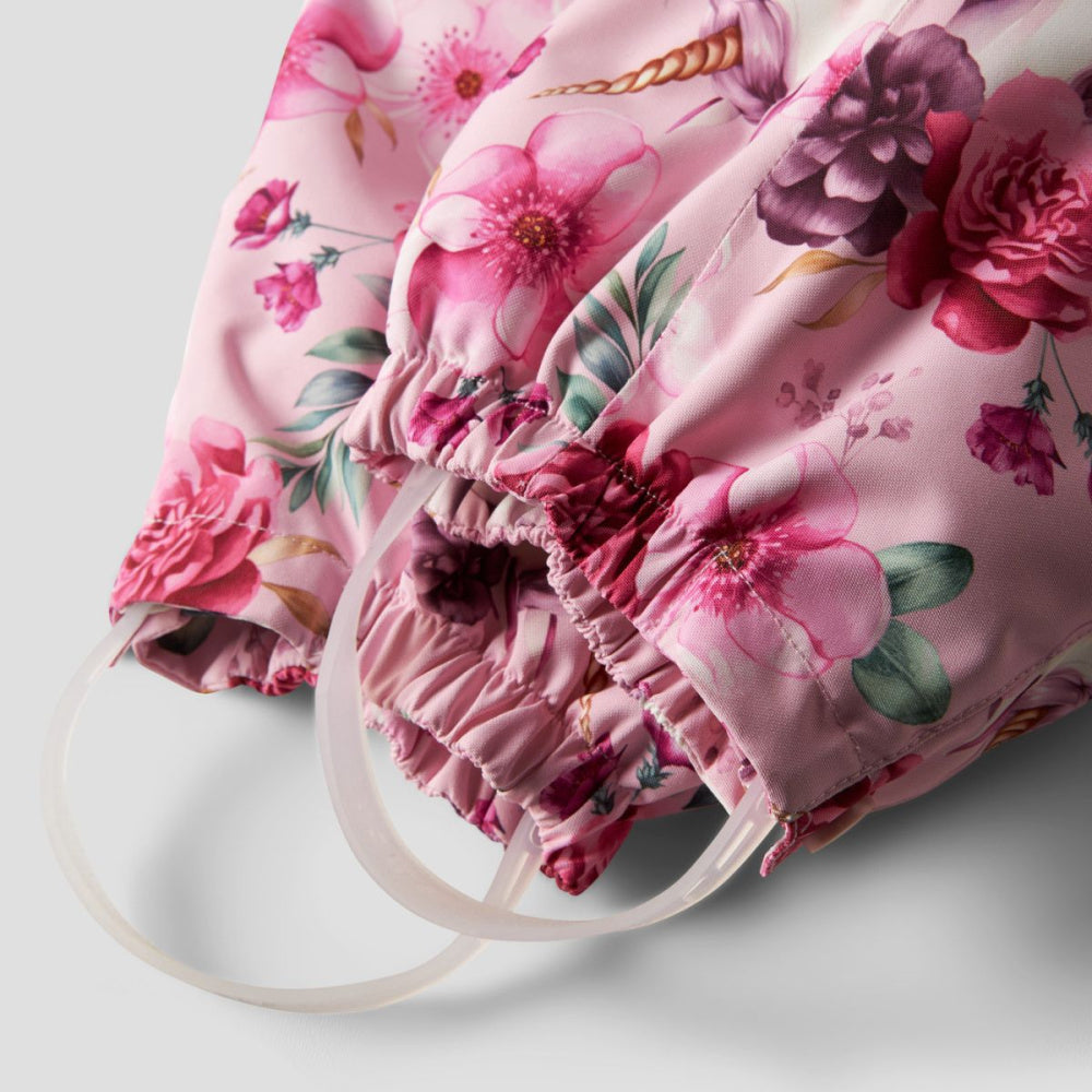 Name It - Vinterdress Snow10 Floral Unicorn