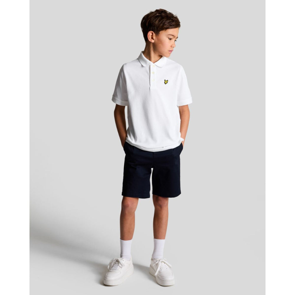 Lyle & Scott - T-skjorte Plain Polo Shirt White