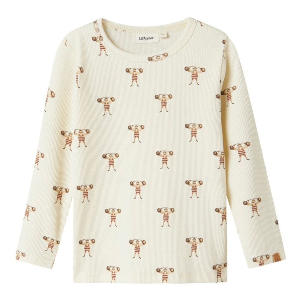 Lil'Atelier - Genser Lavo Turtledove Strong Man