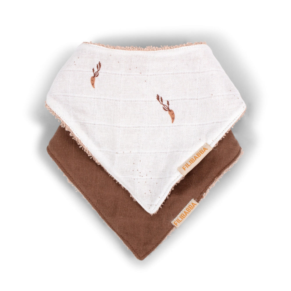 Filibabba - 2 pk Bandana Smekke Carrot Thief