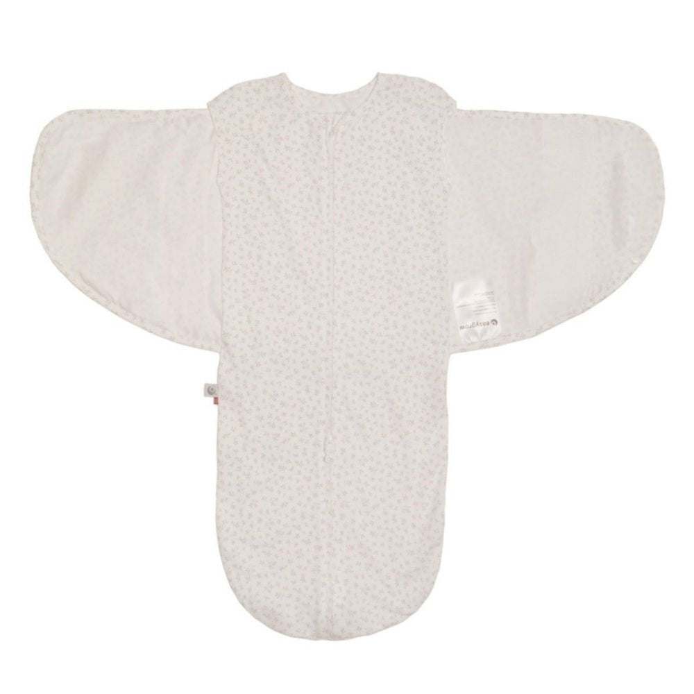 Easygrow - Swaddle Svøpepose Knopp Offwhite - Guttelus.no