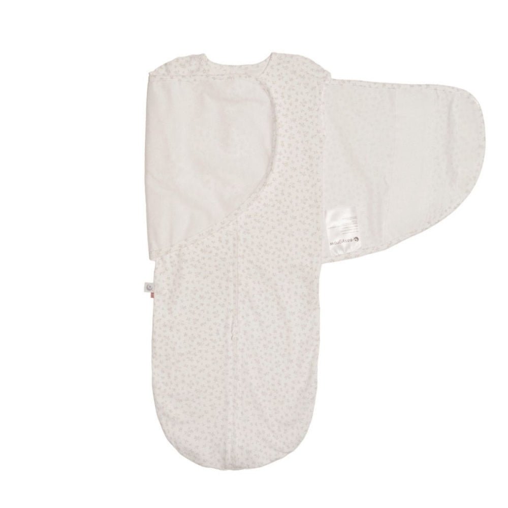 Easygrow - Swaddle Svøpepose Knopp Offwhite - Guttelus.no