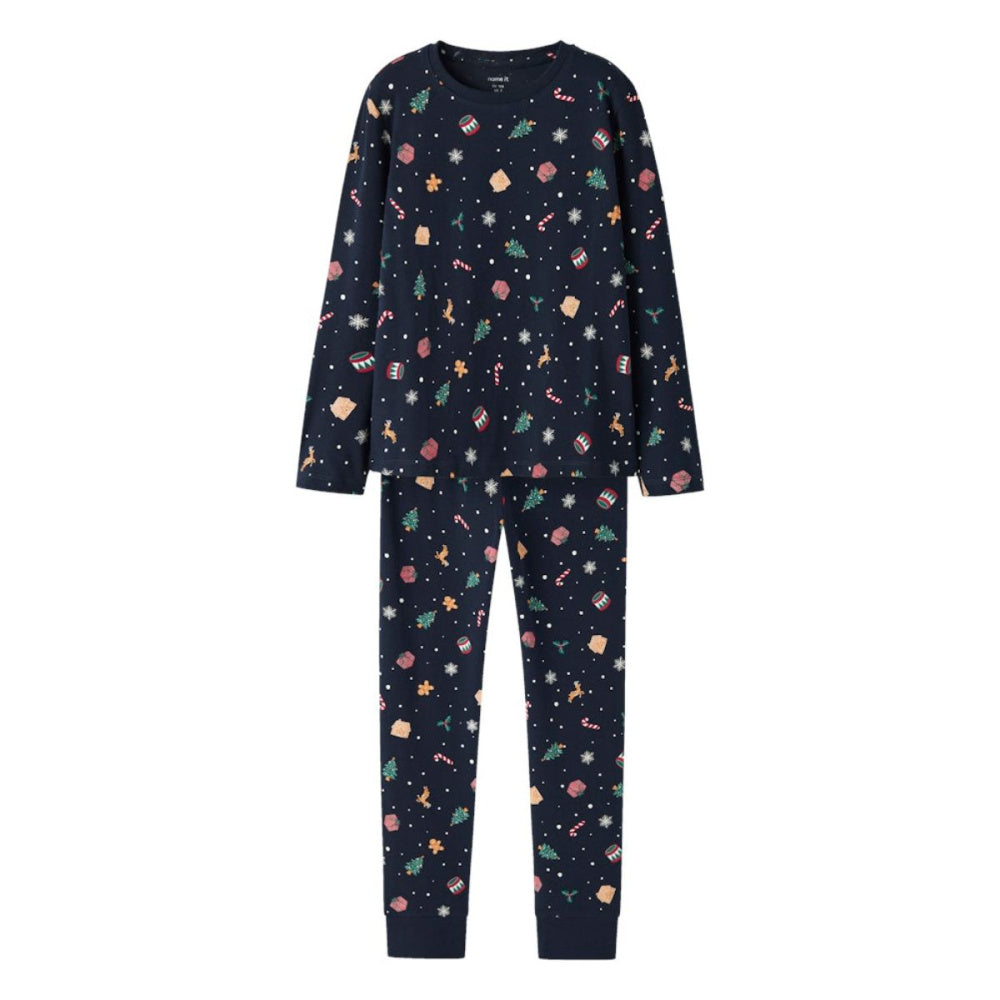 Name It - Julepysj 2-delt Vismas Xmas Navy Blazer