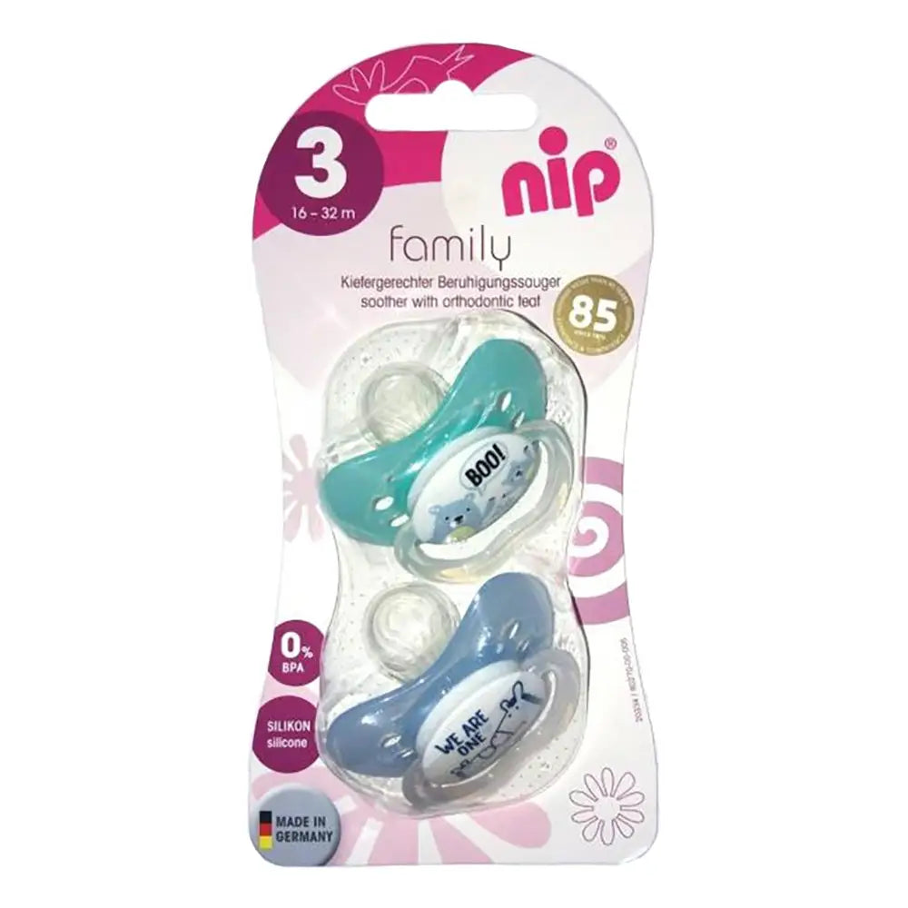 Nip- Smokker Family 2pk 16-32mnd Blå