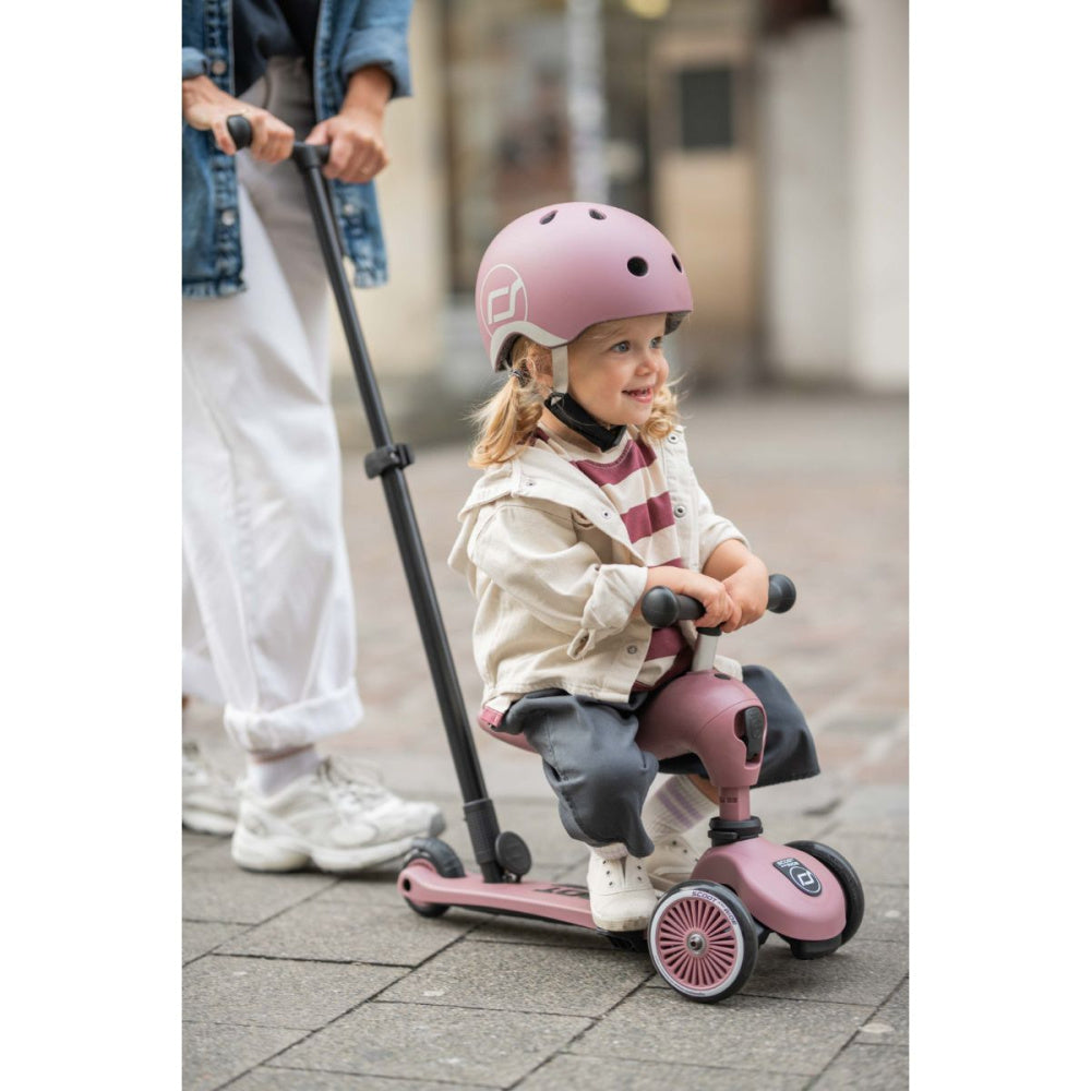 Scoot & Ride - Sparkesykkel Highwaykick 1 Push & Go Wildberry
