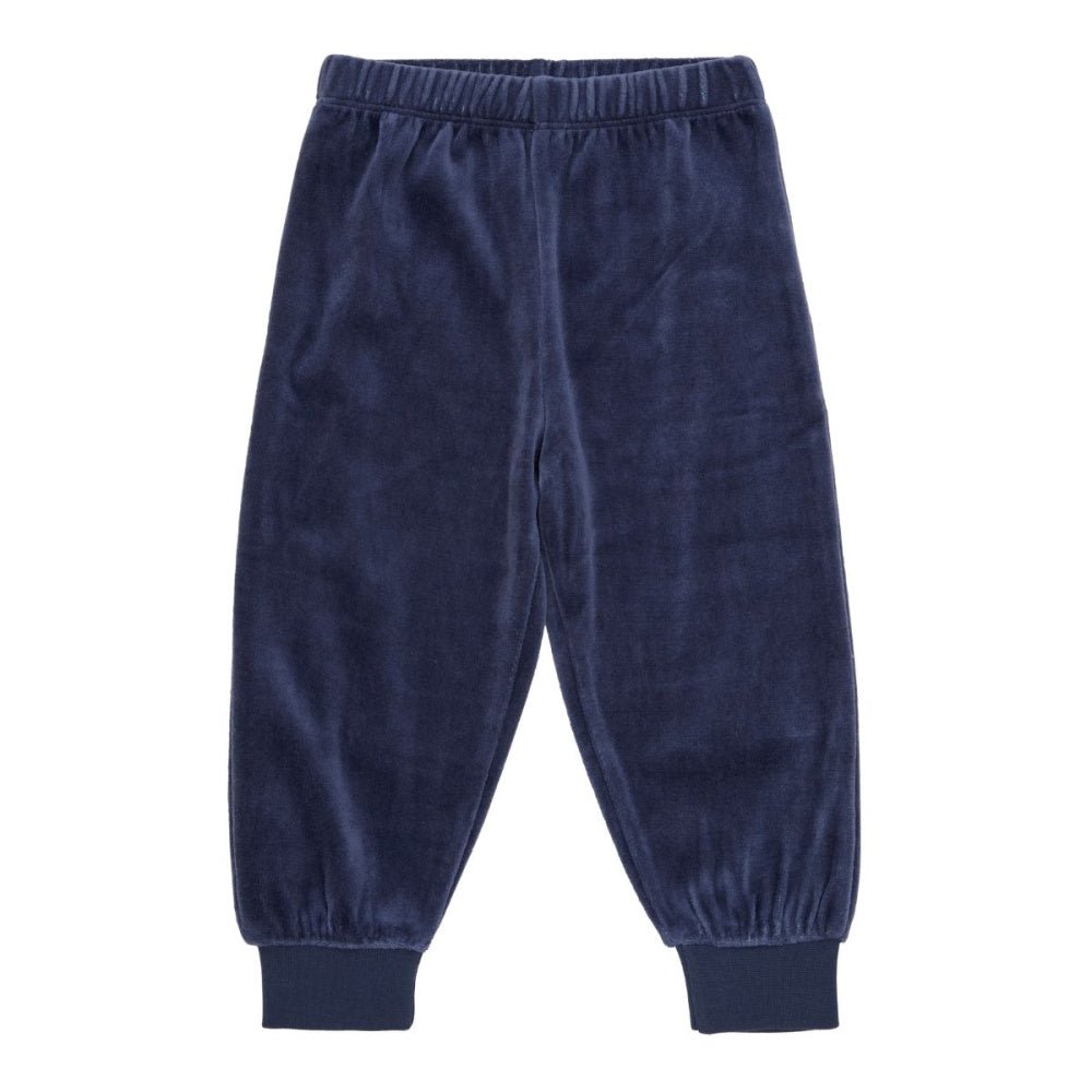 Fixoni - 2 delt Sett i Velour Indigo Blue - Guttelus.no