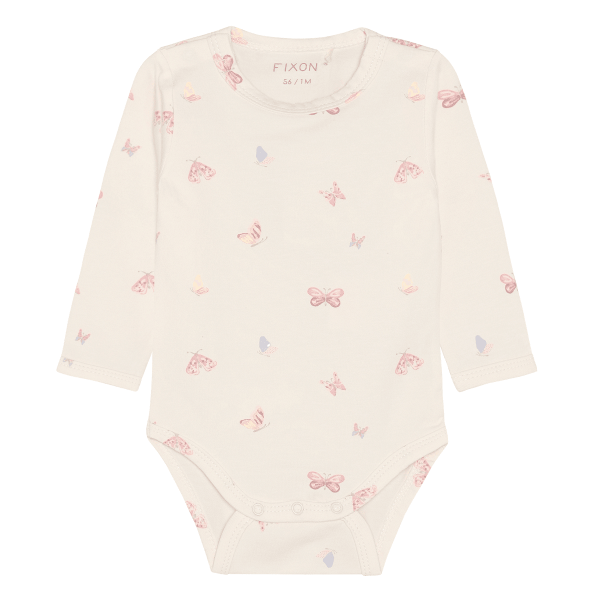 Fixoni - Babysett Body og Sparkebukse Velour Lilas - Guttelus.no