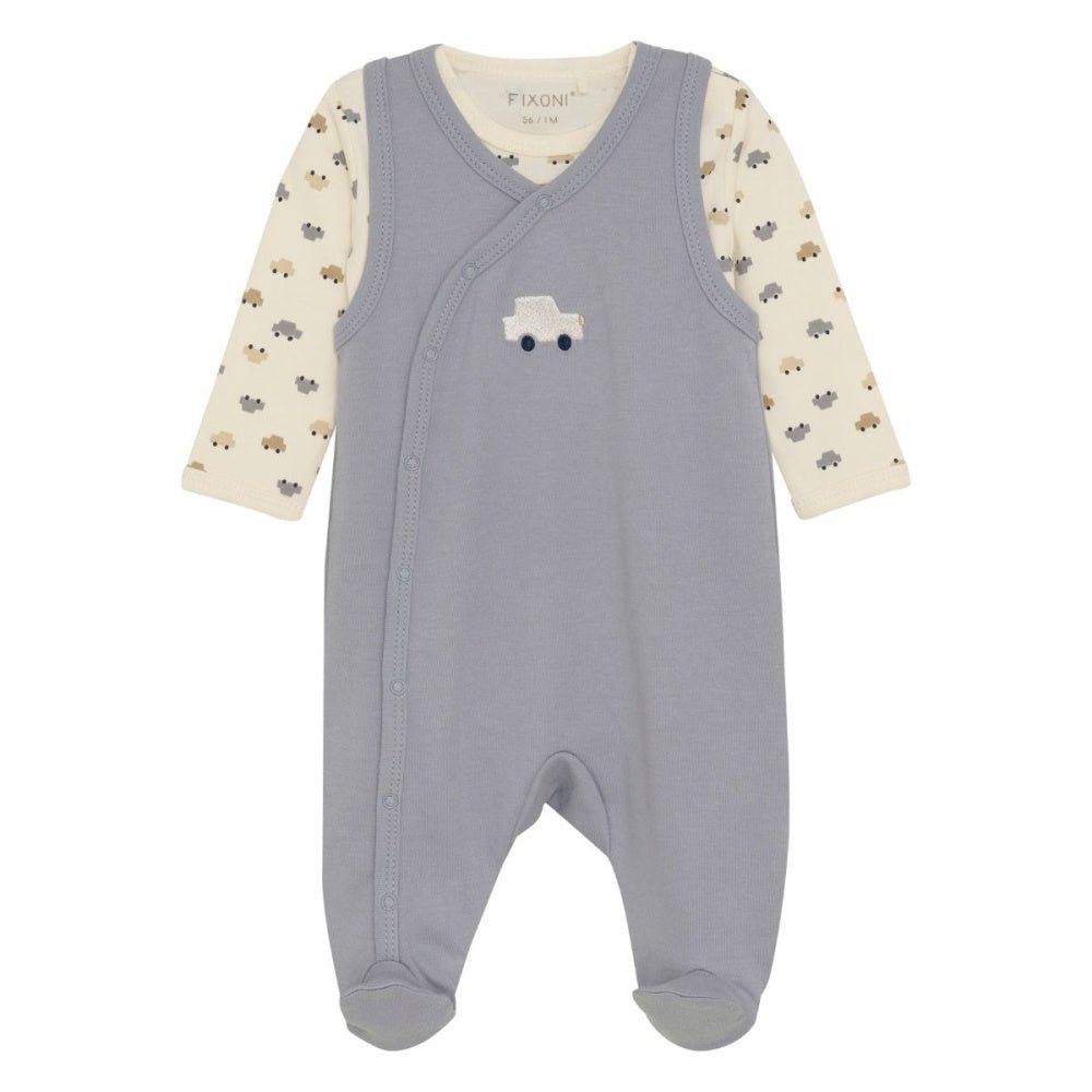Fixoni - Babysett Body og Sparkebukse Weathervane - Guttelus