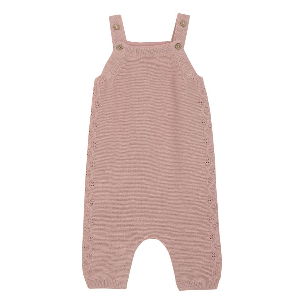 Fixoni - Babysett Body og Strikket Sparkebukse Pale Mauve - Guttelus