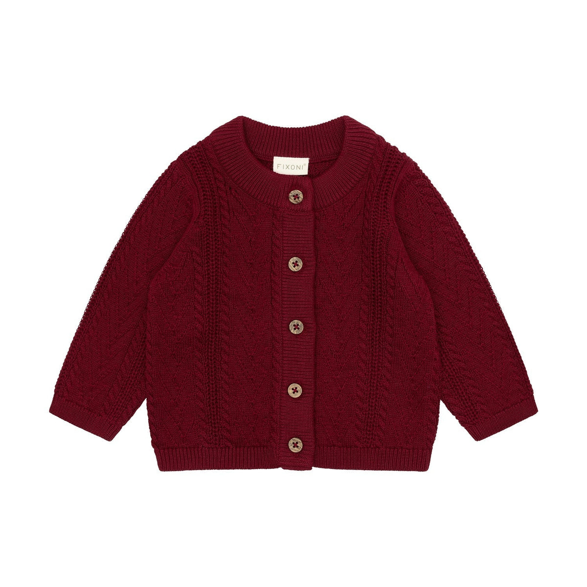 Fixoni - Cardigan Tibetan Red - Guttelus