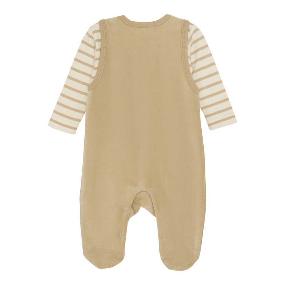Fixoni - Sett, Body & Sparkebukse Velour Sesame - Guttelus.no