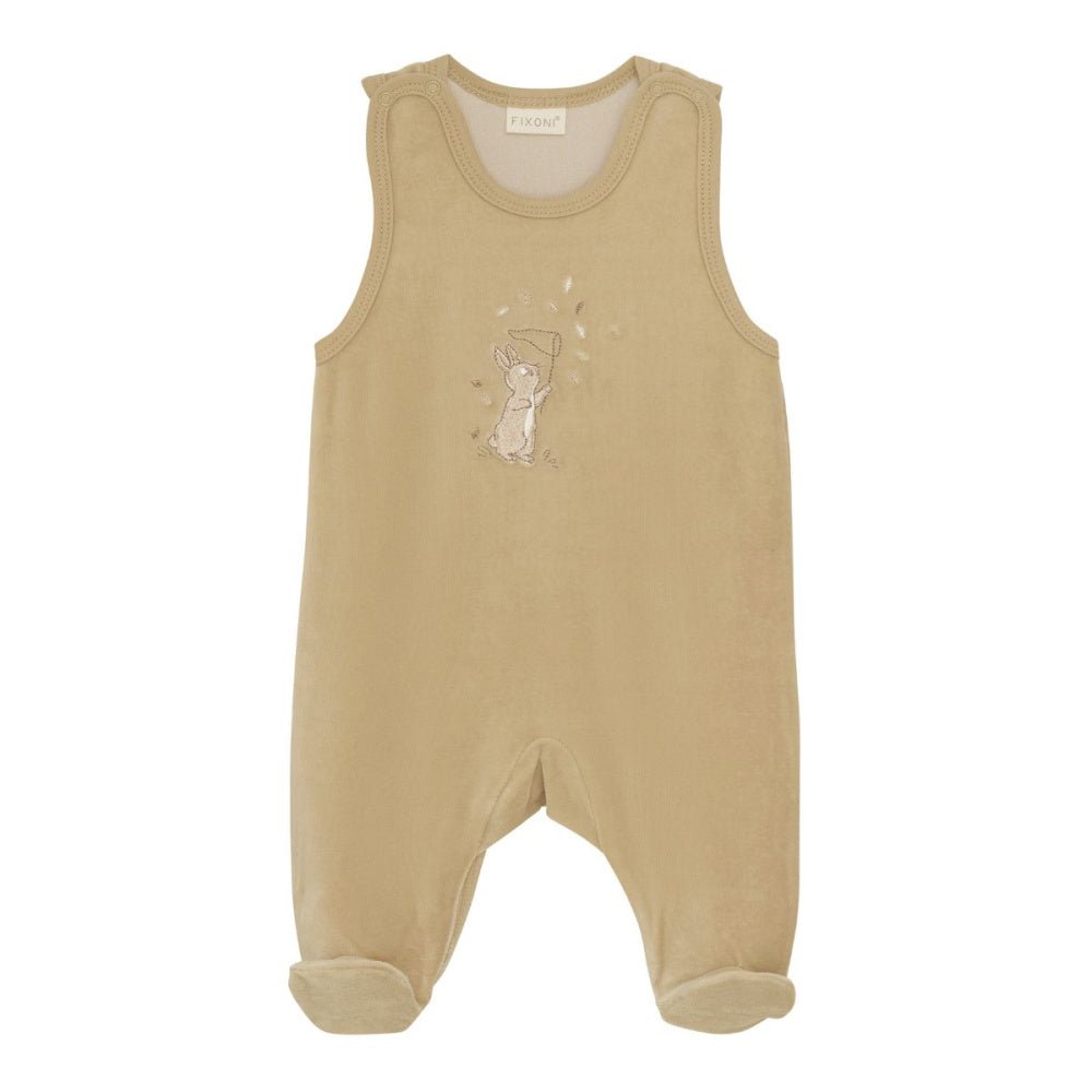 Fixoni - Sett, Body & Sparkebukse Velour Sesame - Guttelus.no