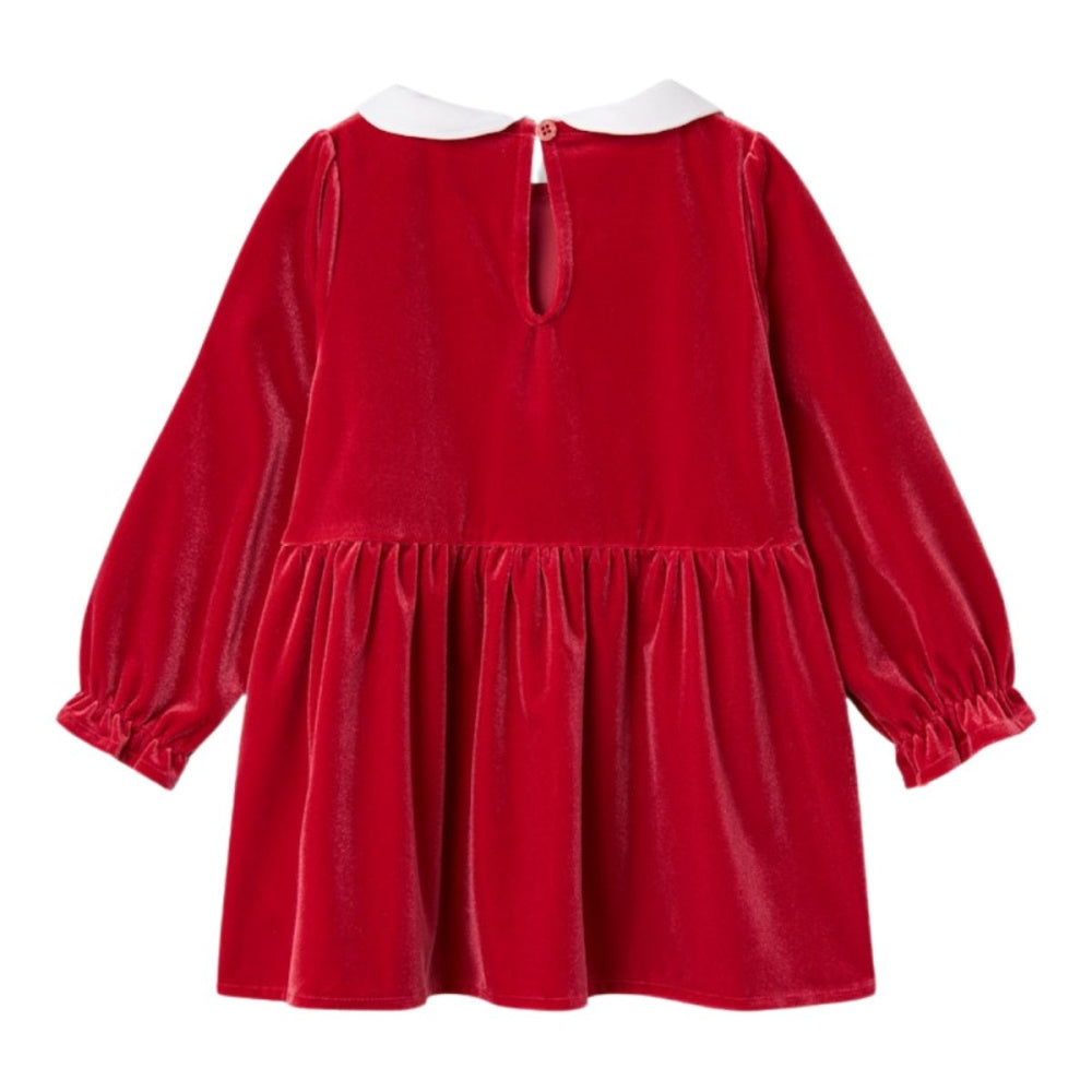 Name It - Julekjole Velour Rinna Jester Red