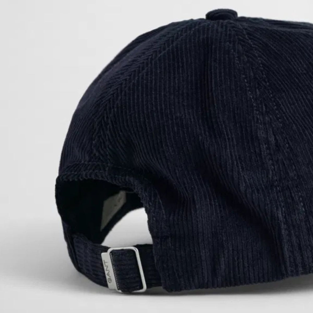 Gant - Caps Shield Cord Cap Evening Blue - Guttelus.no