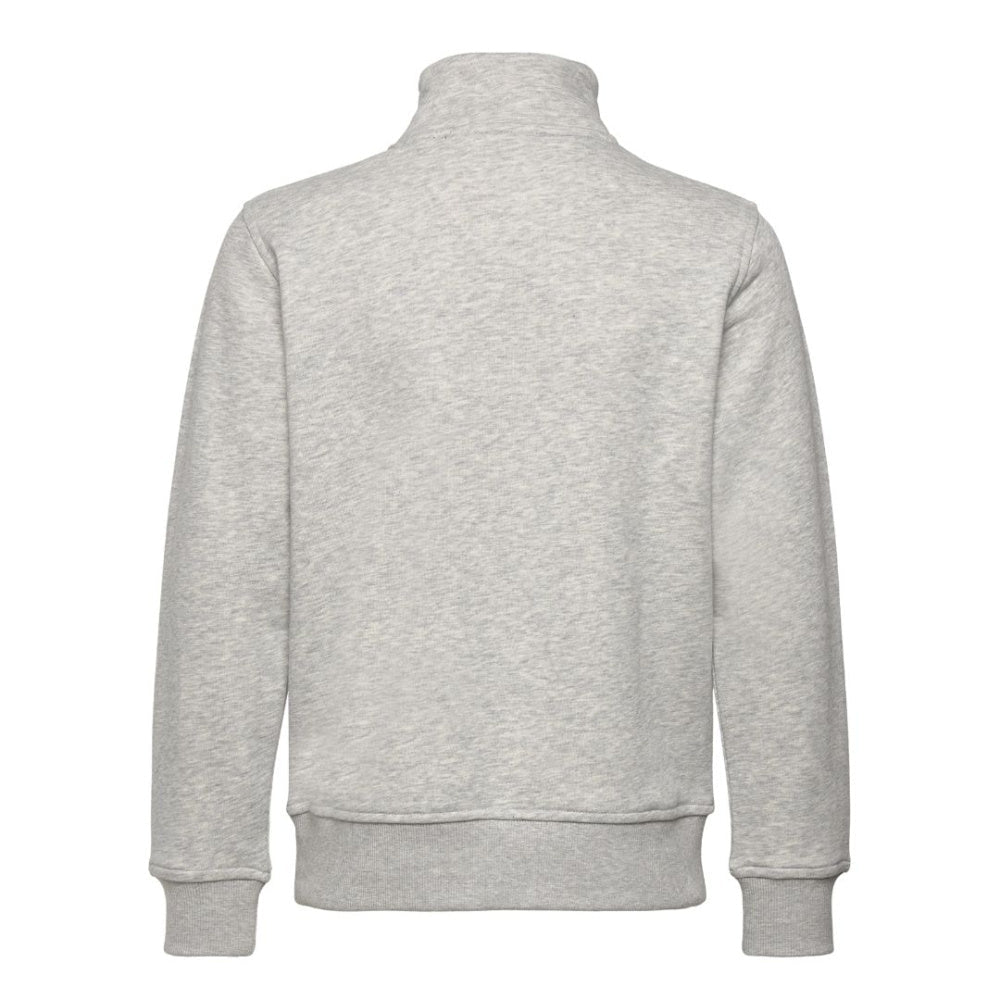 Gant - Genser Shield Half Zip Charcoal Melange - Guttelus