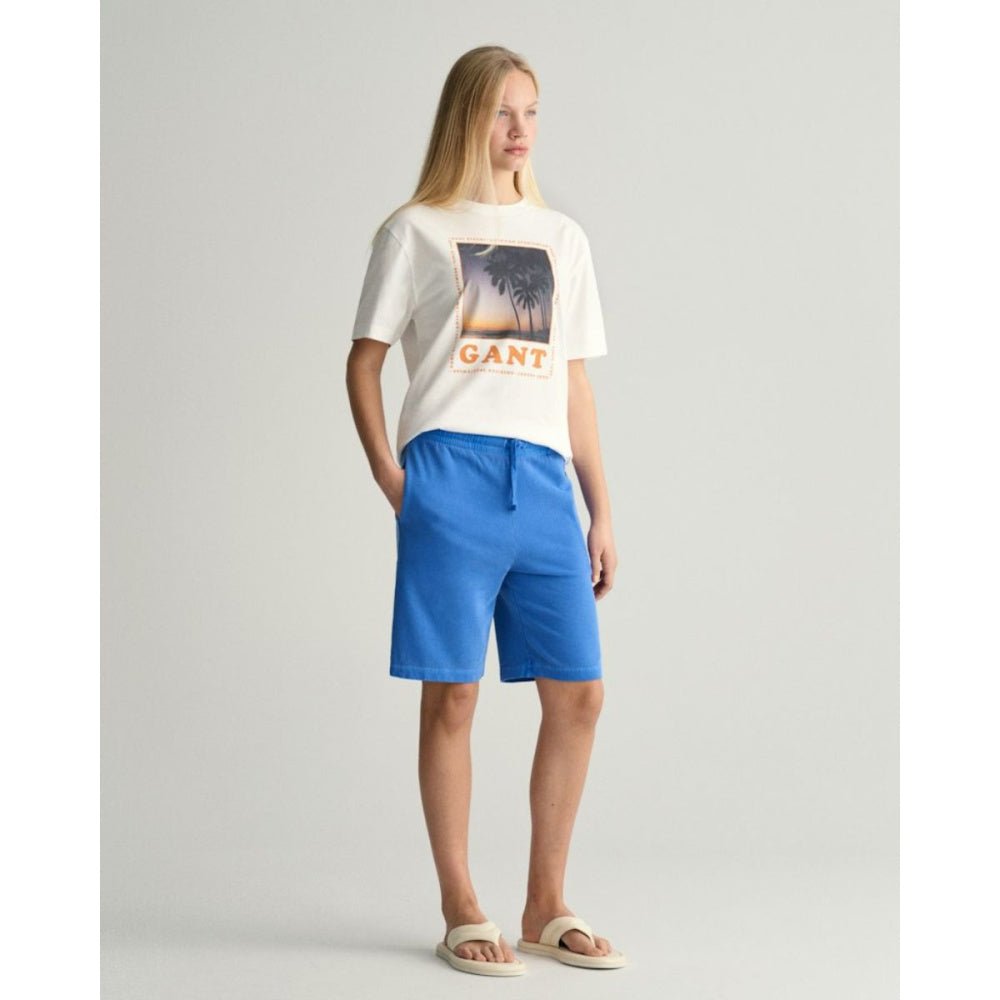 Gant - Shorts Sunfaded Lapis Blue - Guttelus
