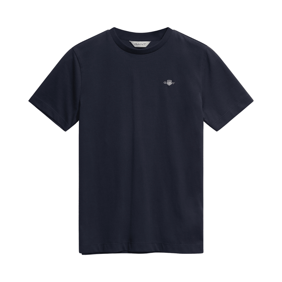 Gant - T-skjorte Shield Jr SS Evening Blue - Guttelus