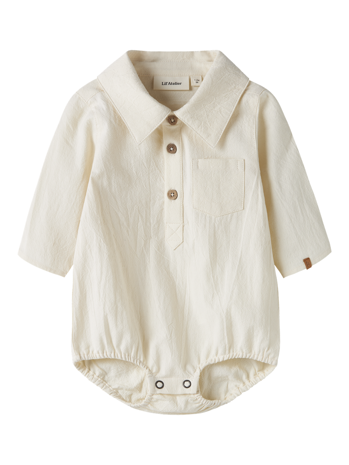 Lil'Atelier - Skjortebody Hadam Turtledove