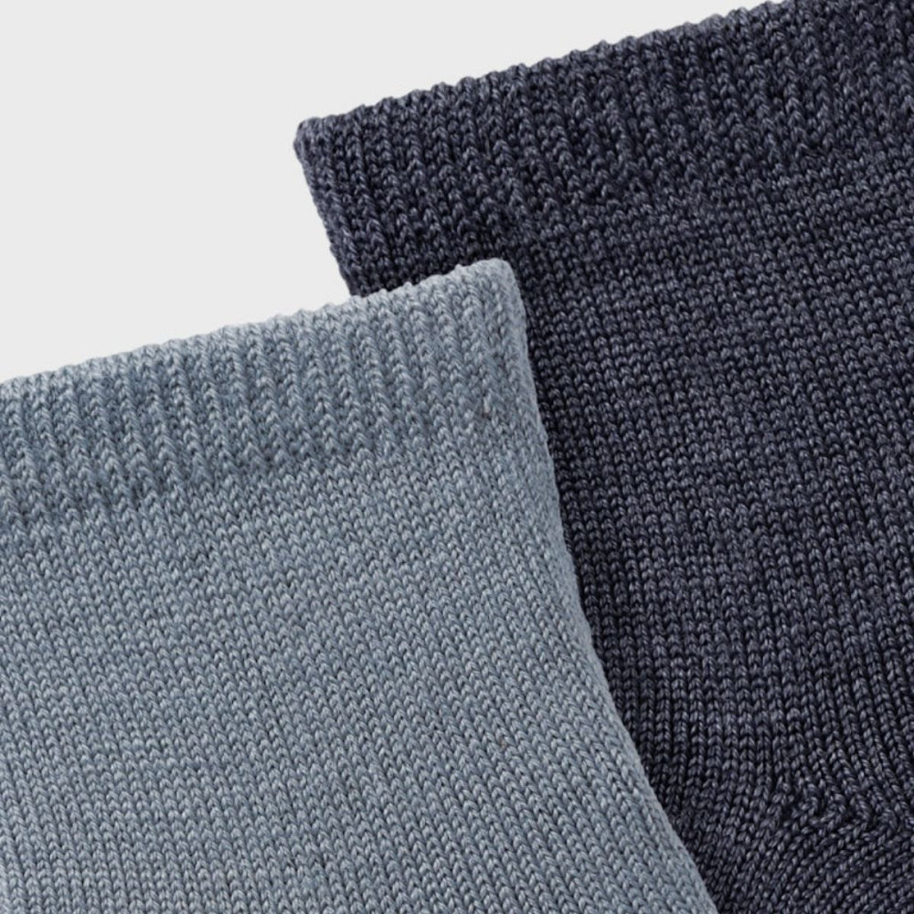 Name It - 2 Pk Ullsokker Baby Wakta Tradewinds/ Ombre Blue