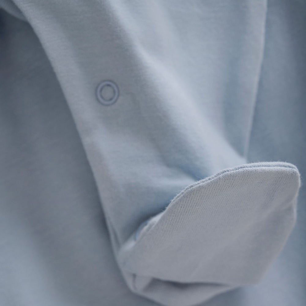 Fixoni - Sparkebukse med fot Prematur Zen Blue