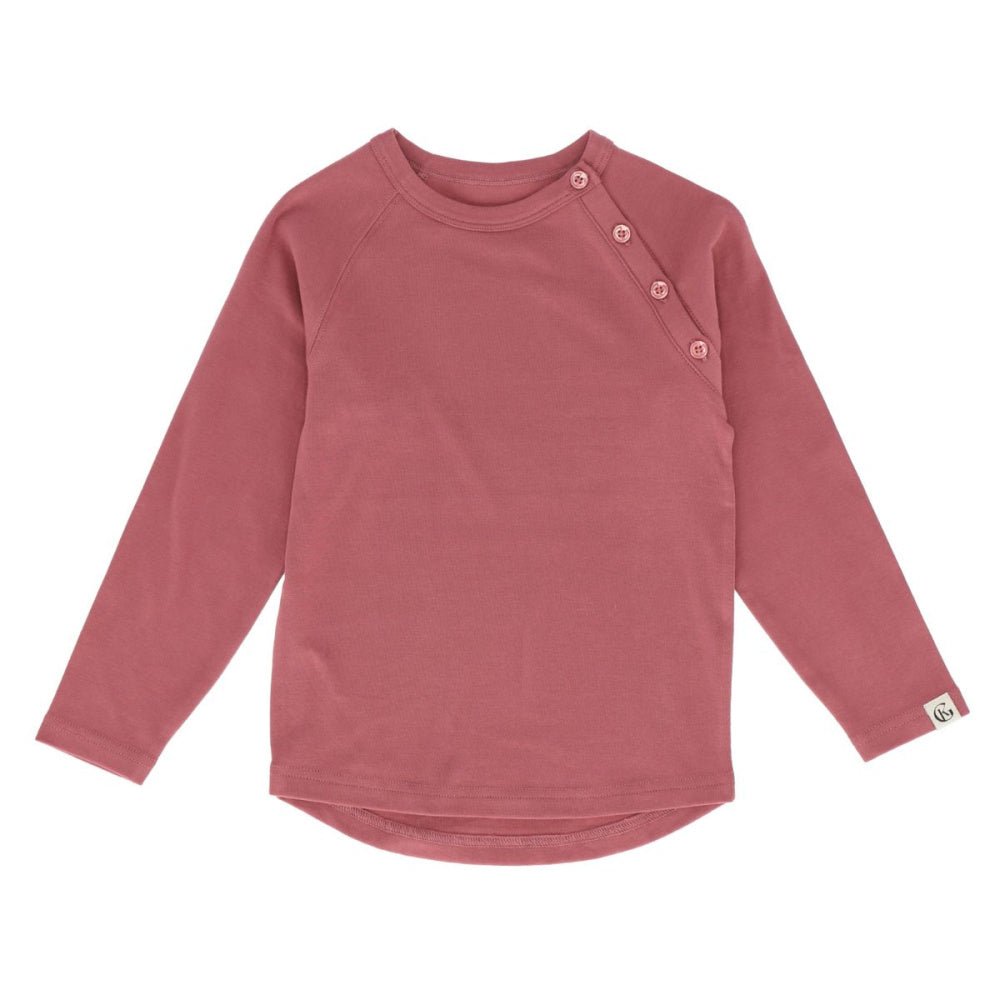 Gullkorn - Genser Villvette Mørk Rosa - Guttelus