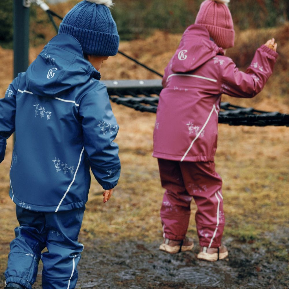 Gullkorn - Regntøysett Bukkene Bruse Varm Rosa - Guttelus.no