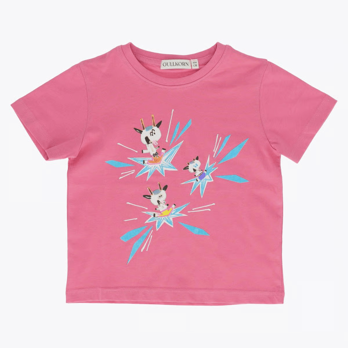 Gullkorn - T-skjorte Bukkene Rosa (P) - Guttelus.no