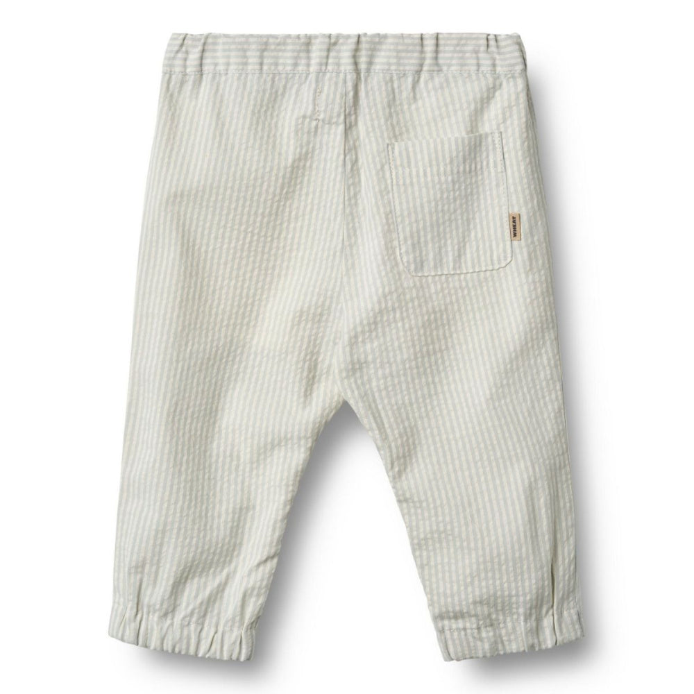 Wheat - Bukse Baby Andy Summer Blue Stripe