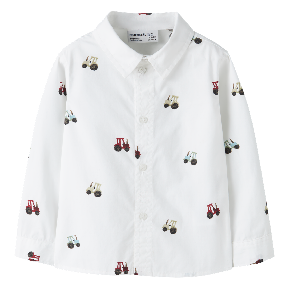 Name It - Skjorte Tractor Bright White