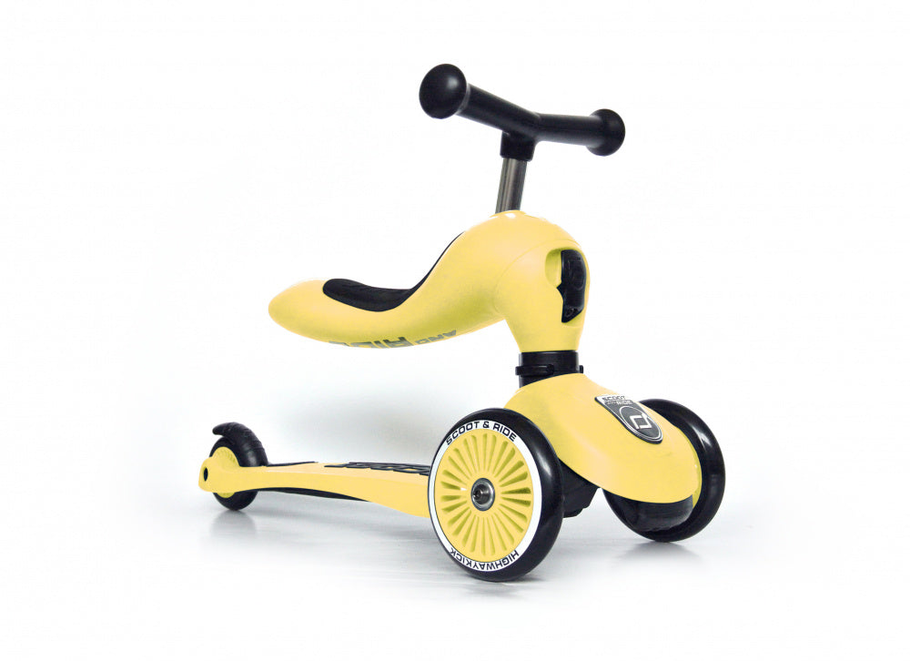 Scoot & Ride - Sparkesykkel Highwaykick 1 Lemon