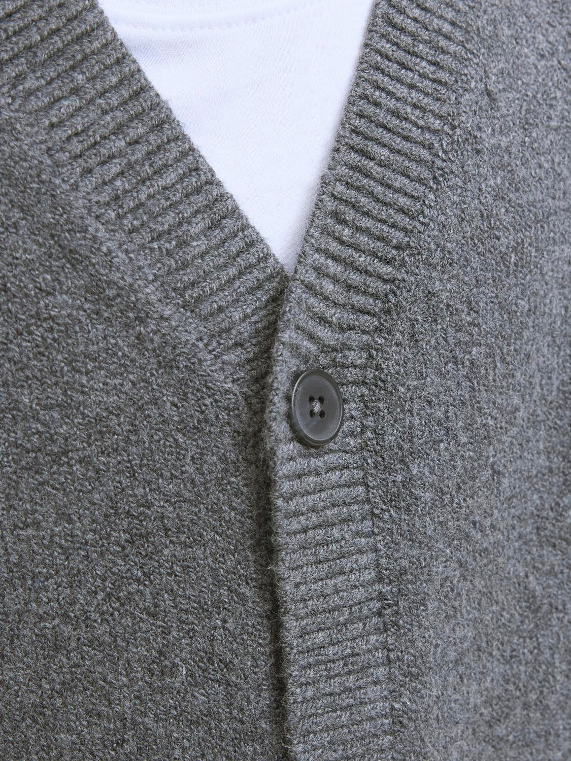 Jack & Jones - Cardigan Jornorrebro Dark Grey Melange