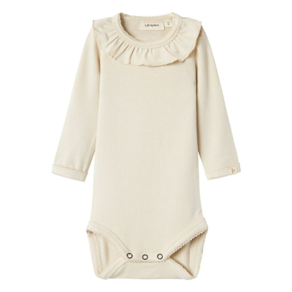 Lil'Atelier - Body med krage Saba Sol Turtledove