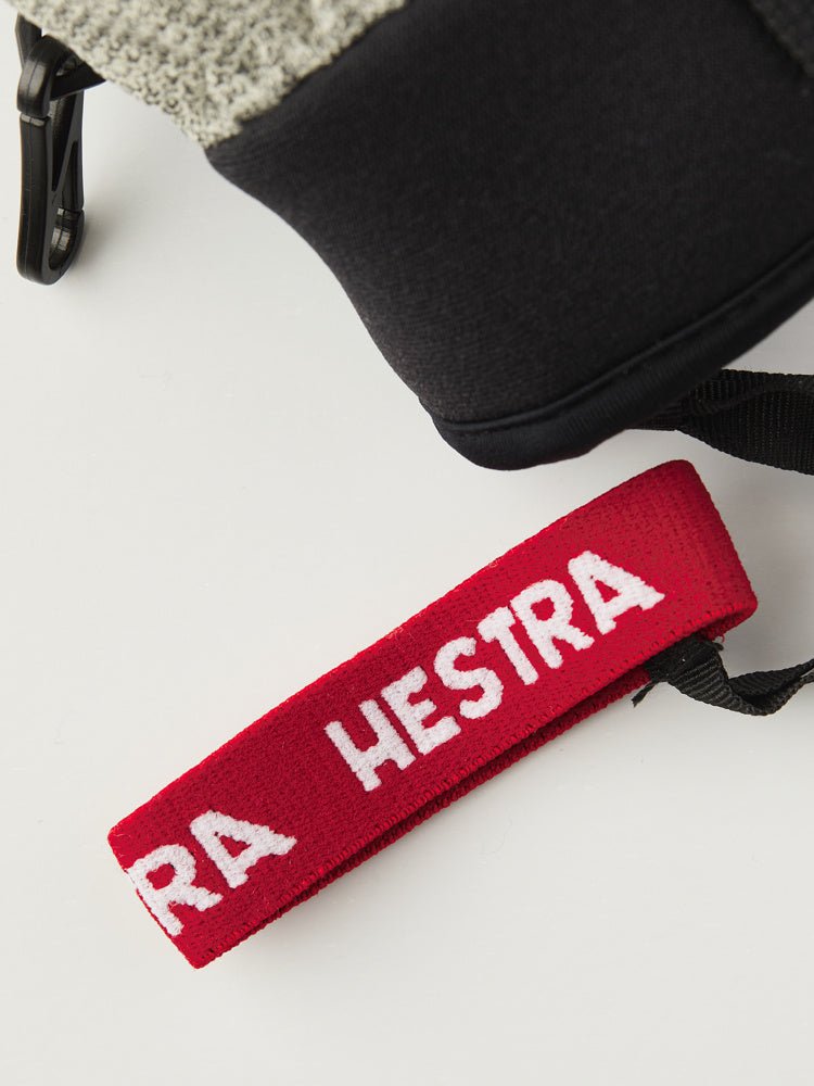 Hestra - Hansker Army Leather Patrol Jr Lysegrå - Guttelus.no
