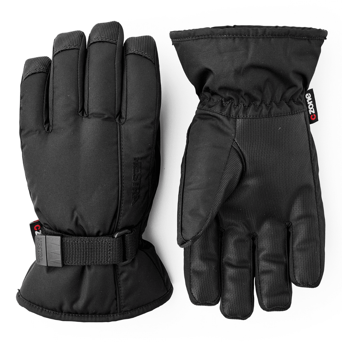 Hestra - Hansker Isaberg CZone Jr Black - Guttelus