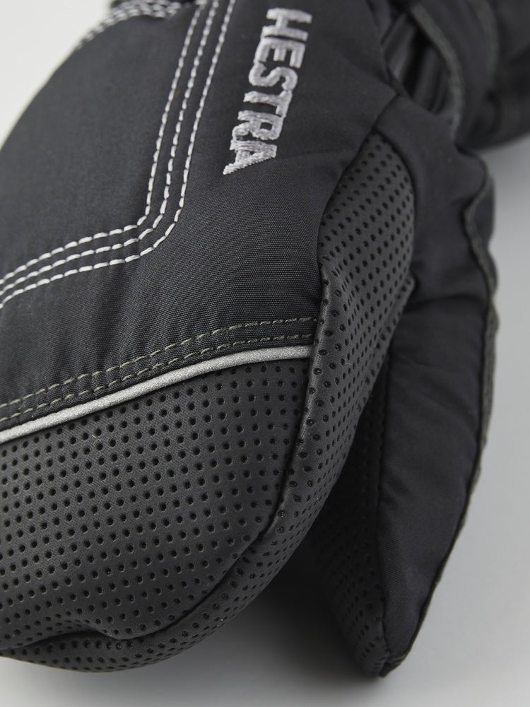 Hestra - Votter Baby Zip Long Svart - Guttelus.no