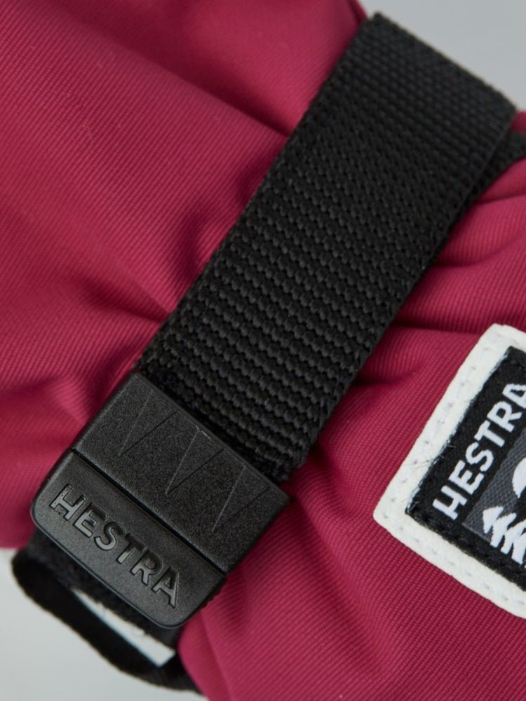 Hestra - Votter Kids' Wool Terry Fuchsia - Guttelus.no