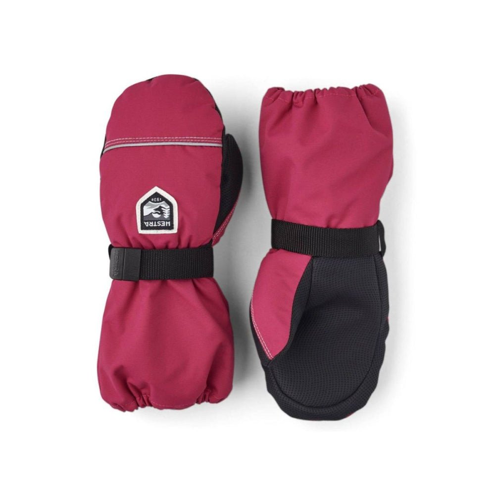 Hestra - Votter Kids' Wool Terry Fuchsia - Guttelus.no